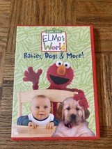 Elmo’s World Babies Dogs And More DVD - £54.40 GBP