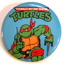 Vintage Teenage Mutant Ninja Turtles Raphael Pinback Button - £2.34 GBP