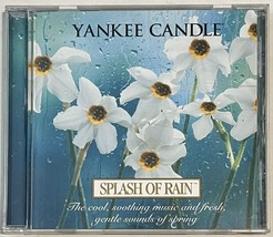 Yankee Candle Splash of Rain - Soothing Music Gentle Sounds Audio CD 2005 - £4.67 GBP