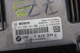 2011 Mini Cooper 1.6L DME MT Control Module Computer Ecu Ecm Pcm, CAS3 7619334 image 4