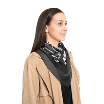 HIKE more WORRY less Sheer Poly Chiffon Scarf, Poly Voile Scarf, Outdoor... - £19.39 GBP+