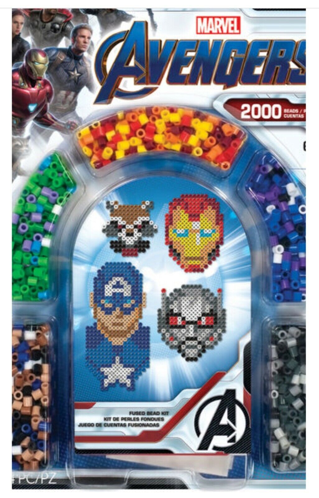 Perler Fused Bead Kit 2000pc Marvel Avengers Endgame - $22.95