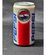 RARE Collectible PEPSI COLA Can Paperweight With Built-In Mini Quartz Clock - $32.86