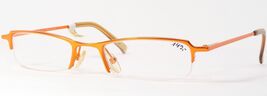 Adam + Eve 55 Col.1 Naranja Neón ÚNICO RARO GAFAS MARCO 49-19-135mm - $95.76