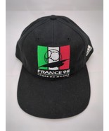 Adidas France 98 Italia Black Baseball Cap - $11.74