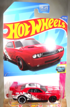 2022 Hot Wheels #207 Hw Drift 3/5 Dodge Challenger Drift Car Red w/Black MC5Sp - £5.86 GBP