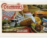 Delfannies Restaurant Please Don&#39;t Eat This Brochure Fort Collins Colora... - £9.28 GBP