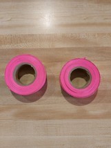 2 Rolls Pink Flagging Tape Hi-Vis Glo Pink - $19.99