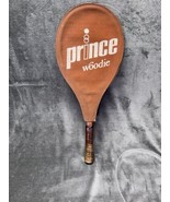 Vintage Prince Woodie Ash Maple Graphite Tennis Racquet W/Cover 4 1/2 - $50.71 CAD