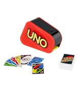 UNO Card Game for Family Night with Card Launcher Featuring Lights &amp; Sounds - £25.73 GBP