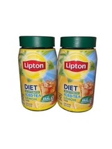 Lipton Iced Tea Diet Decaffeinated Lemon Black Tea Mix 10Qt 2pk Best By 07/2024 - £27.72 GBP