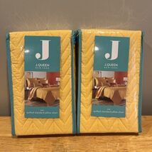 (2) J. Queen New York Standard Pillow Sham Yellow Gold Camden Coverlet Q... - $730.26 MXN (2) J. Queen New York Standard Pillow Sham Yellow Gold Camden Coverlet Q... - $730.26 MXN