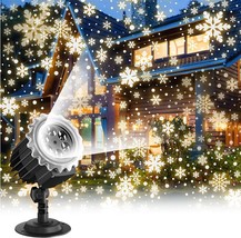 Christmas Projector Lights Outdoor, Led Snowflake Projector Lights - £25.72 GBP