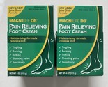 2 Pack - Magnilife DB Pain Relieving Foot Cream Homeopathic, 4 oz each - $26.59