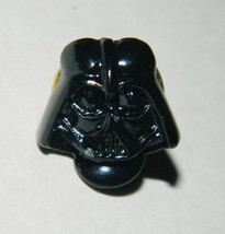 Star Wars Darth Vader Helmet 3-D Head Metal Enamel Black Pin 1994 NEW UNUSED - £4.77 GBP
