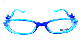 New Girls MOSCHINO  47mm Blue Girls Eyeglasses Frame - £46.92 GBP
