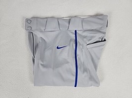 Nike Vapor Select Piped High Cuff Baseball Pants Men&#39;s S-XL Gray BQ6437-054 - £4.01 GBP
