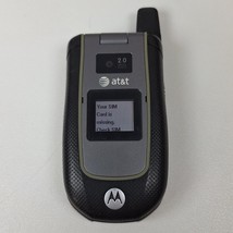 Motorola Tundra VA76R Gray/Black Flip Phone (AT&amp;T) - £35.12 GBP