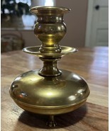 Antique Italian Louis XIV Style Bronze Lion’s Feet Footed Candle Holder ... - $69.78
