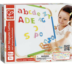 Hape ABC Magnetic Fridge Letters Toddler Learning Toy - £15.56 GBP