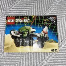 Lego System 6852 Instructions Manual Only Space Police Sonar Security B1 - $5.82