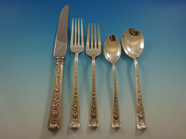 Windsor Rose by Watson Sterling Silver Flatware Set For 12 Service 70 Pieces - £3,323.72 GBP