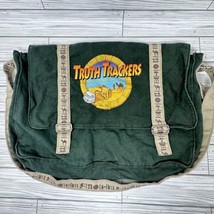 Truth Trackers Messenger Bag Green Logo Lifeway VBS 2001 Vacation Bible ... - $35.59