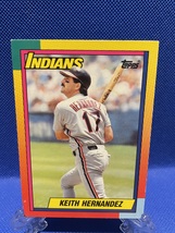 Keith Hernandez 1990 Topps Traded Baseball Card # 39T - £7.82 GBP
