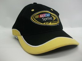 Nascar Sprint Cup Series 2009 Hat Black Hook Loop Baseball Cap - £15.02 GBP