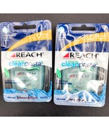 2 Reach CLEAN PASTE Dental Floss TARTAR Control Cleanpaste ICY MINT Johnson Lot - $49.97