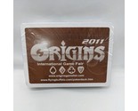 2011 Origins International Game Fair Convention Playing Cards - $17.81