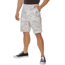 New Tactical BDU Shorts White Camo Cargo Shorts Army Fatigues S - 4XL - $38.34+