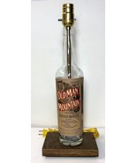 The Old Man of the Mountain Bourbon Liquor Bar Bottle TABLE LAMP Lounge ... - £43.90 GBP