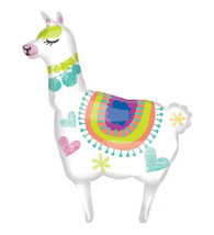 Anagram Alpaca Llama 41 Inches Supershape Foil Jumbo Birthday Party Balloon - £34.06 GBP
