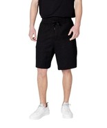 Armani Exchange Men Shorts - S Black Designer Casual 2025 Collection New - $2,277.12 MXN