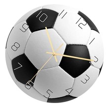 Football Wall Clocks for Bedrooms- Outdoor Clocks for Patio - $26.93+