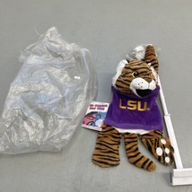 Lsu Tigers Plush 3D Mascot Two Sided Car Flag ! Fast Shipping ! - £15.49 GBP