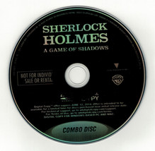 Sherlock Holmes - A Game Of Shadows (DVD disc) 2011 Robert Downey Jr. - £2.68 GBP