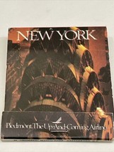 Vintage Matchbook Cover  New York  Piedmont The Up And. Coming Airlines  gmg - £9.89 GBP