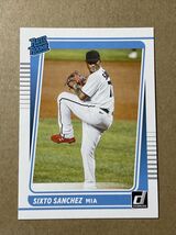 2021 Donruss Sixto Sanchez Rated Rookie #34 Miami Marlins - €1,28 EUR