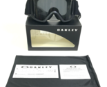 Oakley Schneebrille O-frame 2.0 Pro L OO7124-02 Mattschwarz Mit Dunkelgr... - $46.25