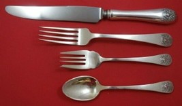 Basket of Flowers by Tuttle Sterling Silver Dinner Size Place Setting(s) 4pc - $7,464.16 MXN