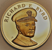 Richard E. Byrd Franklin Unused Bronze Proof Locket 1971-
show original ... - $12.58