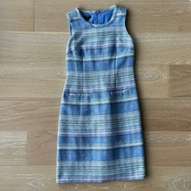Talbots Striped Tweed Sleeveless Shift Dress Petite - $39.99