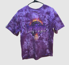 Deep Purple Tour 2004 Concert Music Rock N Roll Vintage Sundog Tie Dye T... - £63.99 GBP