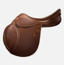 Pessoa A/O Padded Flap Saddle, Smooth antique oakbark 17.5 inch med - $2,500.00