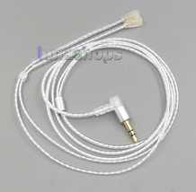 1.2m GY-Seiris OCC Silver Plated PVC Cable For Sennheiser IE8 IE8i Audio Earphon - £14.38 GBP