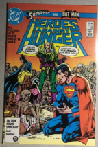 Heroes Against Hunger Batman Superman (1986) Dc Comics Fine+ - £11.86 GBP