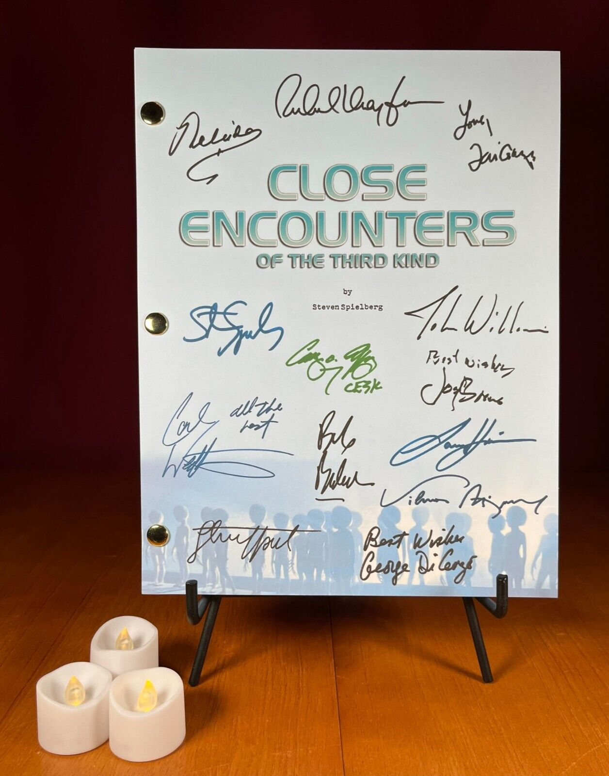 Close Encounters of the Third Kind Script Signed- Autograph Reprints- 13... - $24.99