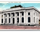 Post Office Building Pittsfield Massachusetts MA WB Postcard N26 - $2.92